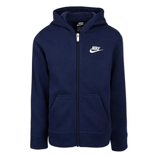 image of Nike NBR Full Zip Hoody Infant Boys - Blue 5 - 6 Years