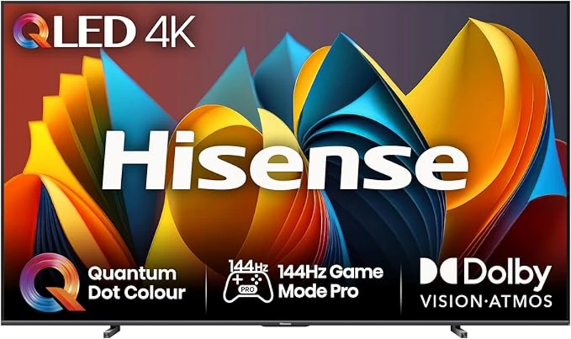 Image of Hisense 100" 100E7NQTUK Smart 4K Ultra HD HDR QLED TV