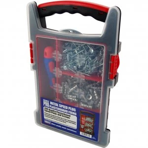 Image of Forgefix 200 Piece Speedplug Plasterboard Fixing Kit