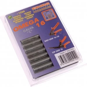 Image of Edma Galv Steel Hog Ring Omega Size 16 Pack of 1250
