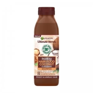 image of Garnier Ultimate Blends Smoothing Coconut Shampoo 350ml