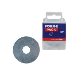 Image of ForgeFix Flat Mudguard Washers ZP M10 x 50mm ForgePack 6