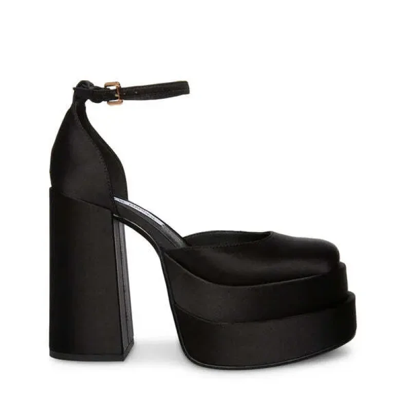Image of Steve Madden Womens high heel shoes Steve Madden Charlize Noir Female 41