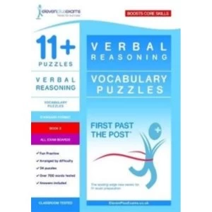 image of 11+ Puzzles Vocabulary Puzzles Book 2