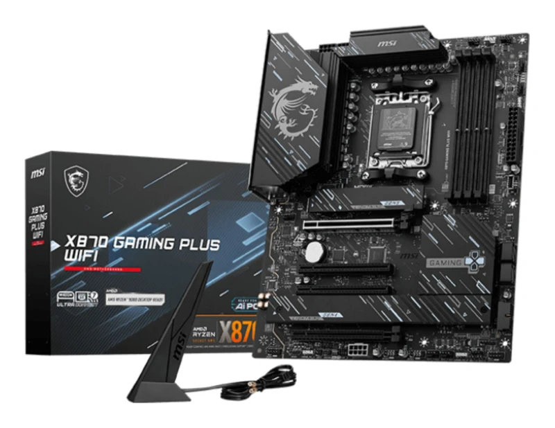 Image of MSI AMD X870 GAMING PLUS WIFI AM5 DDR5 ATX Gaming Motherboard X870 GAMING PLUS WIFI