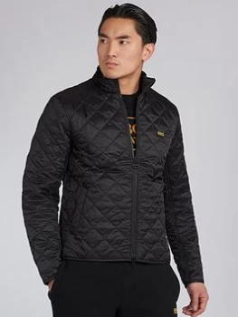 Image of Barbour International Gear Quilted Jacket - Black Size XL Men