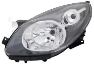 Image of TYC Headlights Left 20-1402-06-2 Headlamp,Headlight RENAULT,TWINGO II (CN0_)
