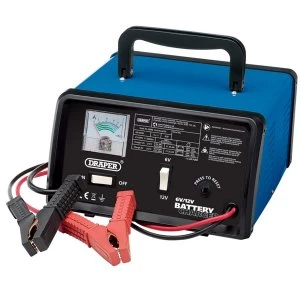 Image of Draper 6/12V 8.4A Battery Charger