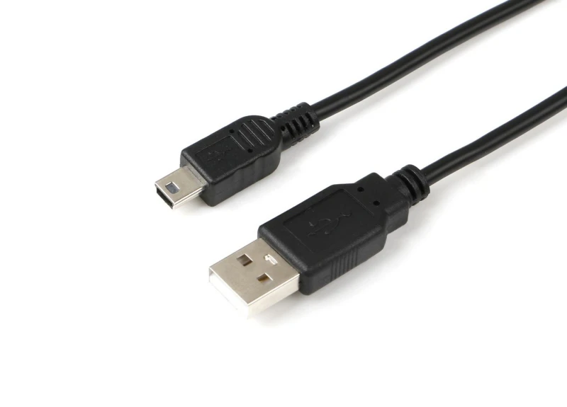 Image of Microconnect USBAMB51 USB cable USB 2.0 1m USB A Mini-USB B Black