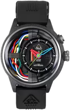 Image of Electricianz Watch Nylon Carbon Z Rubber 45mm