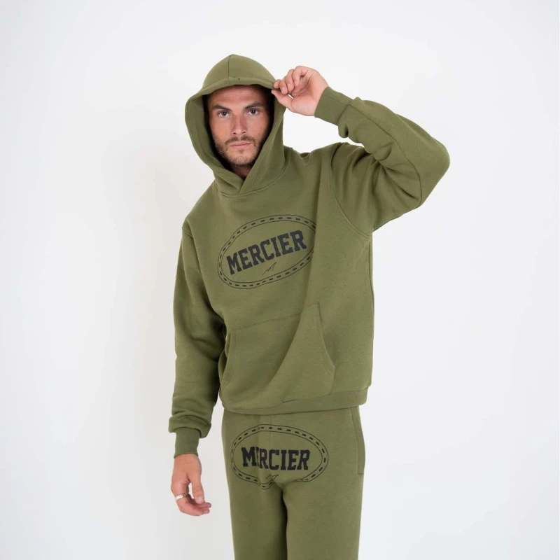 Image of Mercier Maison Hoodie - Green Green XS