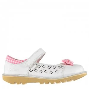Image of Kickers Kickers Bowtie 2 Child Girls Shoes - White