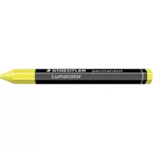 image of 236-1 LUMOCOLOR CRAYONS YELLOW (PK-12)