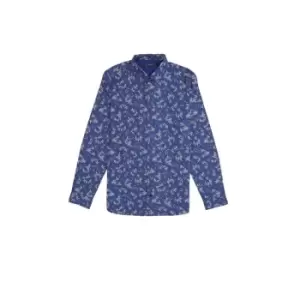 Image of French Connection Marne Poplin Printed Shirt - Multi