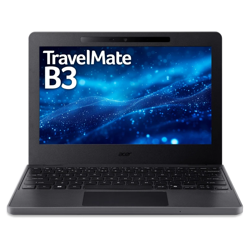 Image of Acer TravelMate B3 TMB311-34 Intel N150 4GB RAM 128GB eMMC 11.6" Windows 11 Pro Education Laptop NX.BEPEK.004