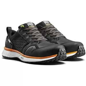 image of Timberland Pro Reaxion Safety Trainer - Black/Orange Size 12 - Black/Orange