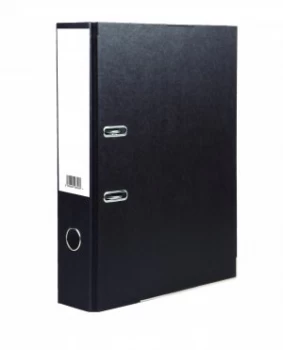 Image of Value Lever Arch File A4 Black PK10