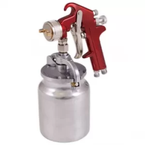 image of Sealey S720 Suction Feed Spray Gun 2mm Set-Up