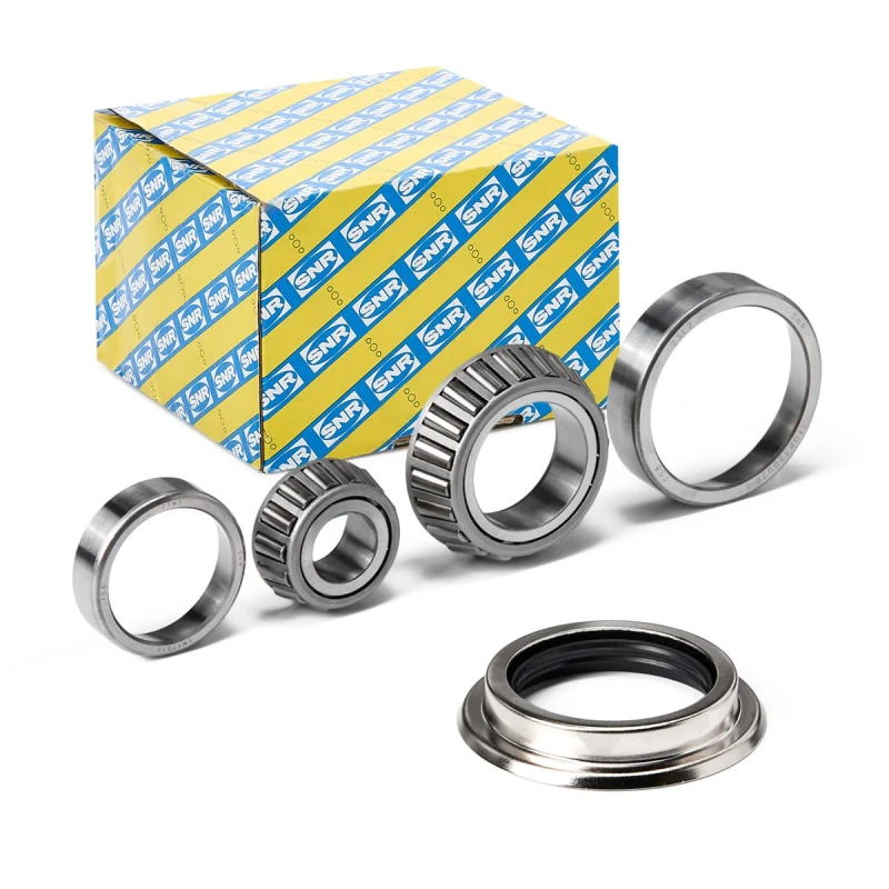 Image of SNR R140.87 Wheel bearing kit Front Axle Left Wheel Bearing Kit (654)