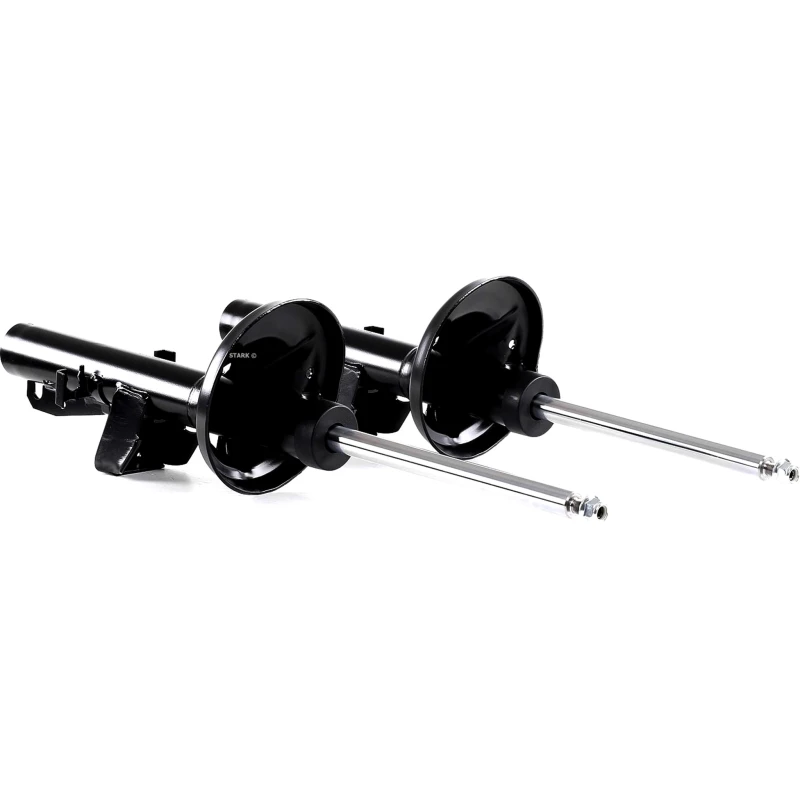 Image of STARK SKSA-0133475 Shock absorber Rear Axle, Gas Pressure, Twin-Tube, Suspension Strut, Top pin Shock Absorber (854)