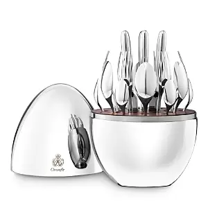 image of Christofle Mood 24 Piece Flatware Set