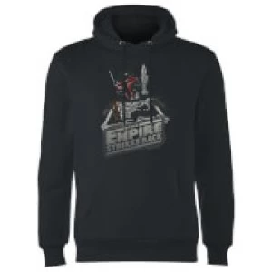 Image of Star Wars Boba Fett Skeleton Hoodie - Black