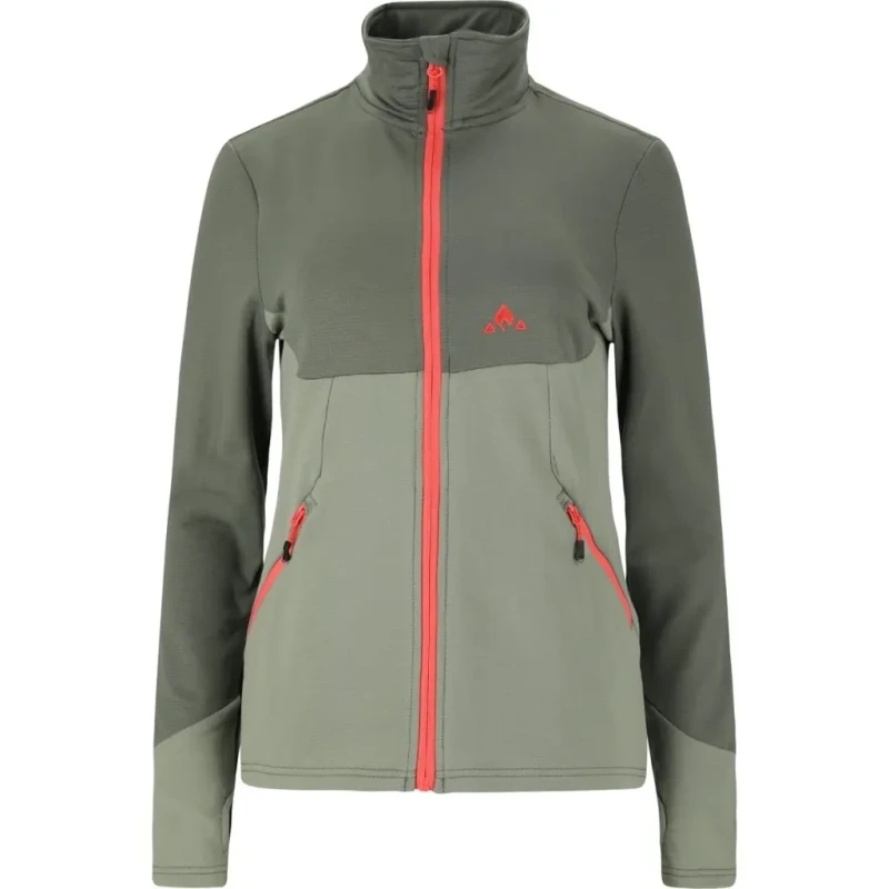 Image of Whistler Womens zipped fleece Whistler Cloudmont Vert Female 40