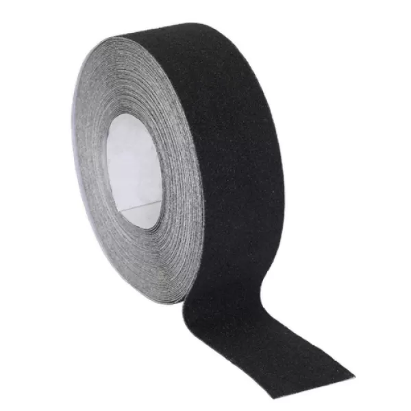 Image of Genuine SEALEY ANTB18 Anti Slip Tape Self-Adhesive Black 50mm x 18mtr