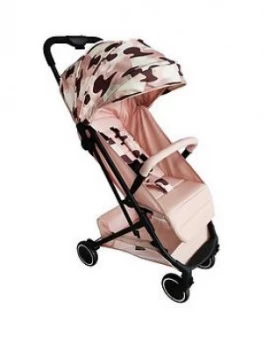 Image of My Babiie Am To Pm Christina Milian Mbx1 Blush Camo Compact Stroller