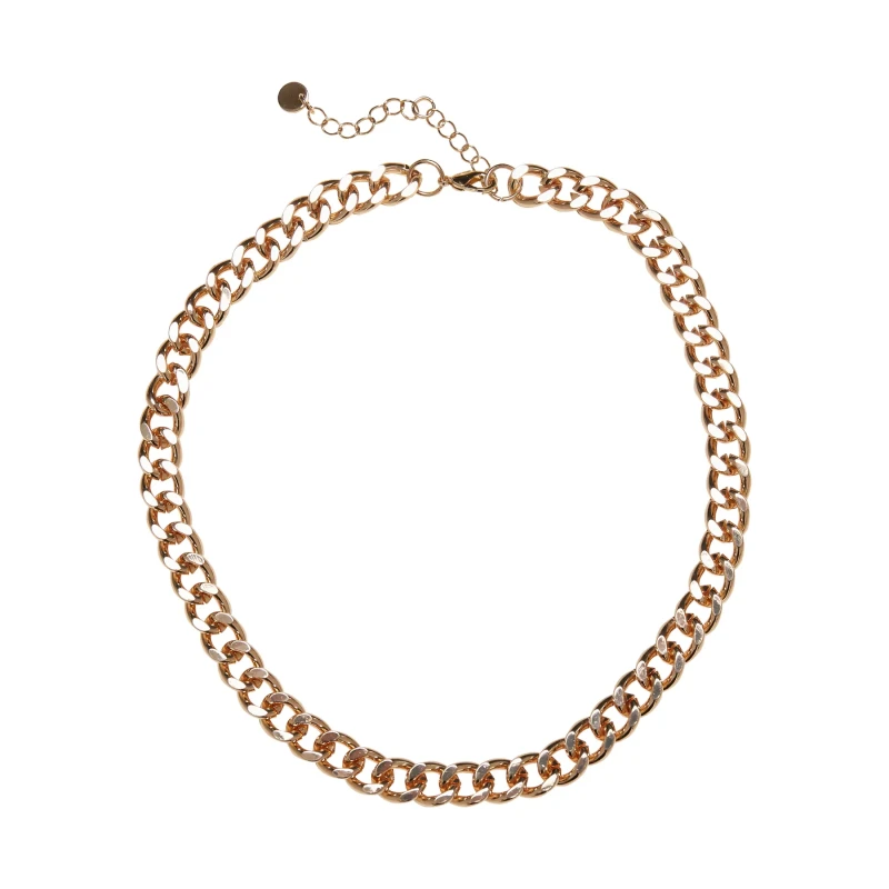 Image of Urban Classics Necklace Urban Classics Big Saturn Basic Jaune Unisex TU