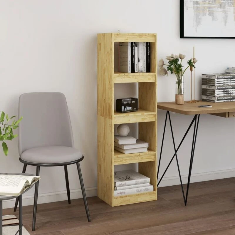 Image of VIDAXL Book Cabinet Room Divider 40x30x135.5cm Pinewood vidaXL 8720286608432