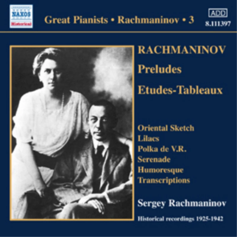 Image of Rachmaninov: Preludes/Etudes-tableaux CD / Album