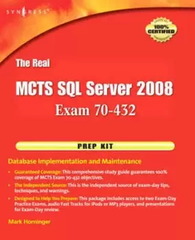 Image of The real MCTS SQL Server 2008 exam 70-432 prep kit by