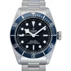 image of Heritage Black Bay Steel Automatic Black Dial Chronometer Mens Watch