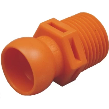 Image of 49426 1/4' 1/4' NPT Connectors (Pk-50) - Loc Line