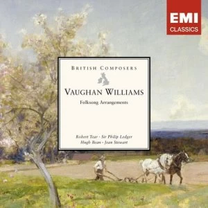 image of Folksong Arrangements Tear Ledger by Ralph Vaughan Williams CD Album