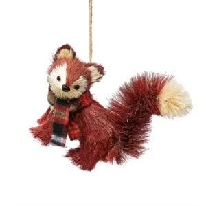 Image of Woodland Fox Brush Animal Decoration