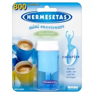 Image of Hermesetas Mini Sweeteners 800 Tablets