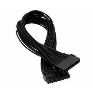 image of Phanteks 24 Pin ATX Cable Extension 50cm Sleeved Black