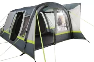 image of Cocoon Breeze - Inflatable Campervan Awning (Light Grey/Lime) - Limited Edition