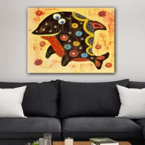 Image of 1429174685_70100 Multicolor Decorative Canvas Painting