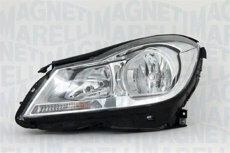 Image of MAGNETI MARELLI 710301270206 Headlights H7/H7, Right, with motor for headlamp levelling, Halogen Headlight (259)
