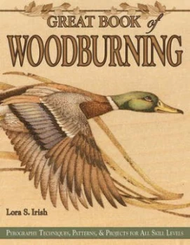 Image of Great Book of Woodburning by Lora S Irish Book