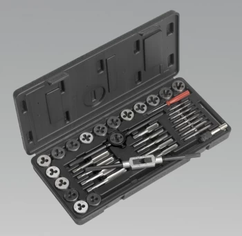 image of Sealey S0770 Tap & Die Set 39pc