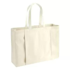Image of Westford Mill EarthAware Organic Yoga Tote Bag (One Size) (Natural)