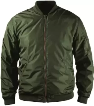 Image of John Doe Flight Motorcycle Textile Jacket, green, Size 3XL, green, Size 3XL