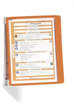 Image of Durable 5551-09 document display carousel Portrait A4