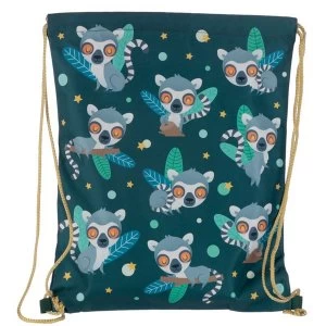 Image of Lemur Drawstring Bag
