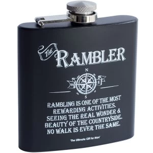 Image of Ultimate Gift for Man Hip Flask Rambler