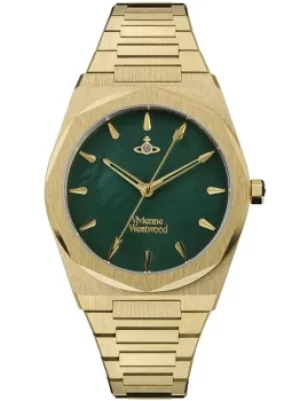 Image of Vivienne Westwood Ladies Limehouse Pearl Bracelet Watch VV244GRGD